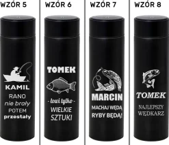Kubek Termiczny z Grawerem dla Wędkarza- prezent dla taty męża na święta urodziny