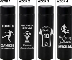 Kubek Termiczny z Grawerem dla Piłkarza - Prezent dla Chłopaka Chłopca Męża Syna Brata na Święta Urodziny