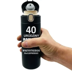 Kubek Termiczny z Grawerem - prezent dla kobiety faceta dziewczyny chłopaka żony męża na urodziny święta