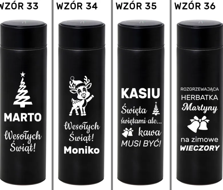 Kubek Termiczny z Grawerem - prezent dla mamy taty kobiety faceta dziewczyny chłopaka żony męża na urodziny święta