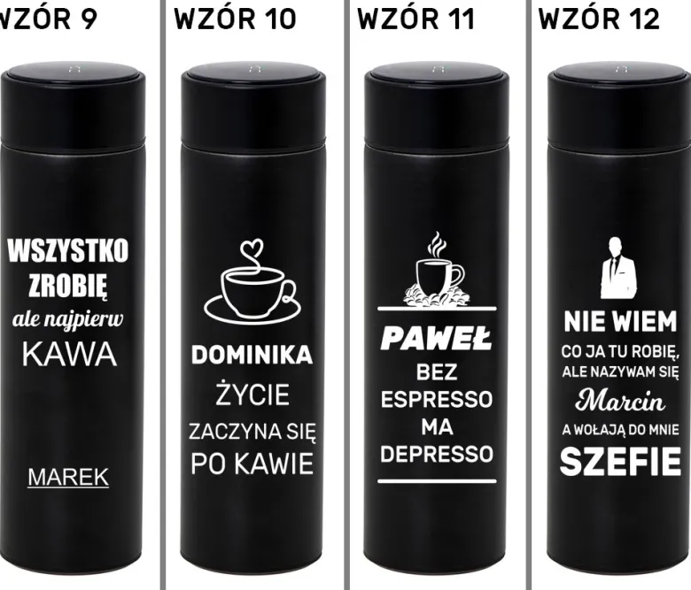 Kubek Termiczny z Grawerem - prezent dla mamy taty kobiety faceta dziewczyny chłopaka żony męża na urodziny święta