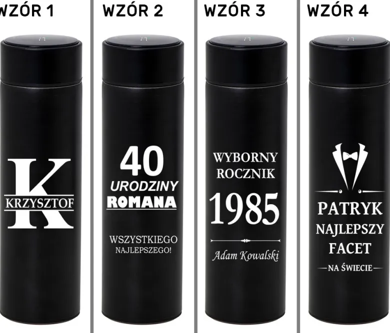 Kubek Termiczny z Grawerem - prezent dla mamy taty kobiety faceta dziewczyny chłopaka żony męża na urodziny święta