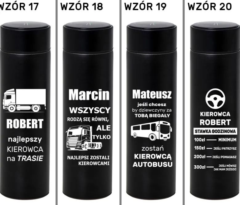 Kubek Termiczny z Grawerem - prezent dla mamy taty kobiety faceta dziewczyny chłopaka żony męża na urodziny święta