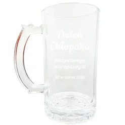 Kufel do Piwa z grawerem - prezent na Dzień Chłopaka dla kolegi z pracy
