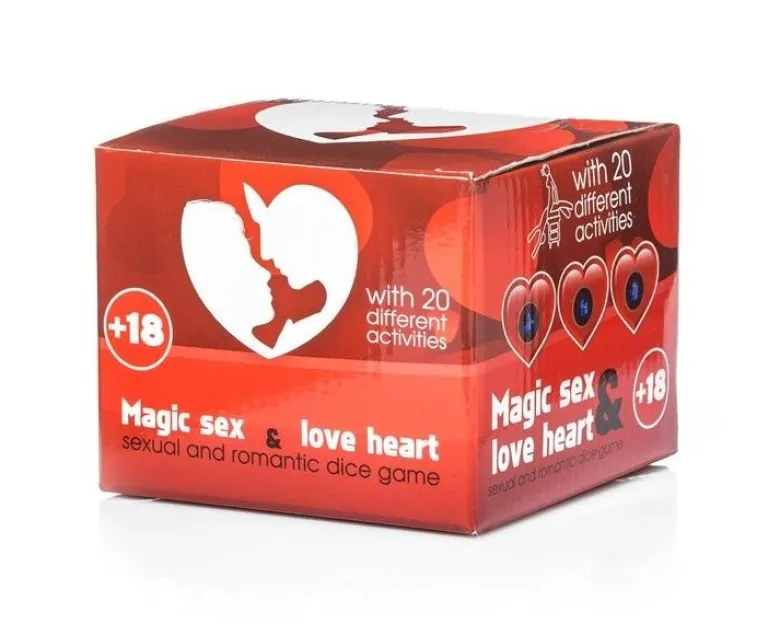 Magiczne serce sex pozycje - prezent dla żony męża niej niego na Walentynki