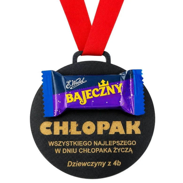 Medal Bajeczny Chłopak - prezent na Dzień Chłopaka do szkoły przedszkola