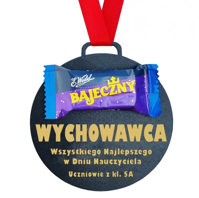 Medal Bajeczny Nauczyciel - prezent na Dzień Nauczyciela