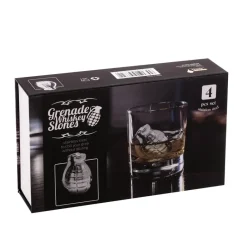 Metalowe granaty do drinków