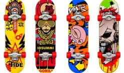 Mini Deskorolka na Palce Fingerboard + Życzenia - Prezent na Dzień Chłopaka do Szkoły Przedszkola Klasy