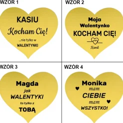 Miś z Róż z Grawerem - prezent dla dziewczyny żony niej na Walentynki