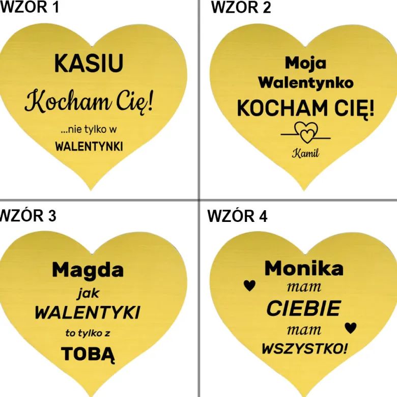 Miś z Róż z Grawerem - prezent dla dziewczyny żony niej na Walentynki