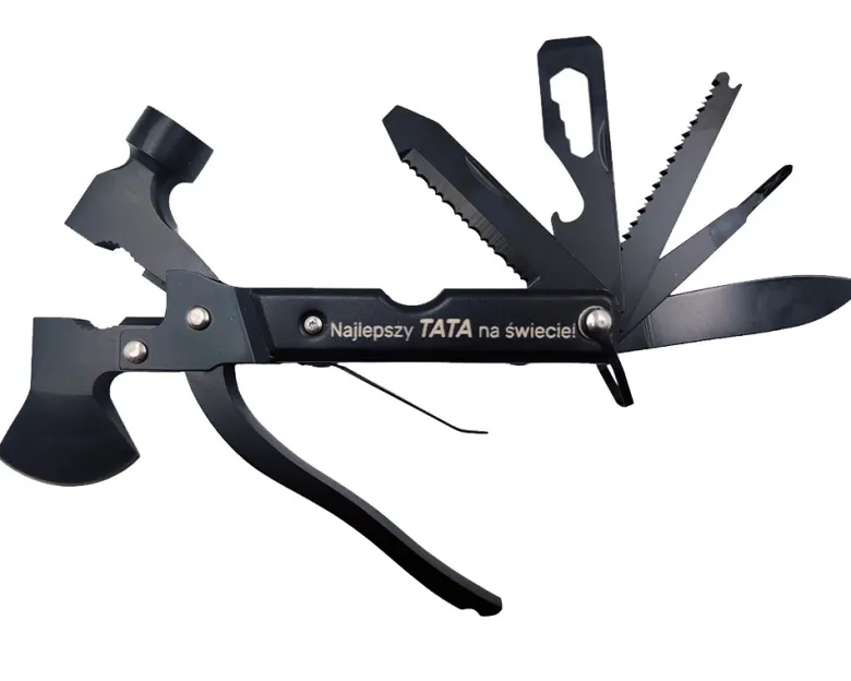 Multitool 17w1 dla Taty - prezent na Dzień Ojca Urodziny Święta