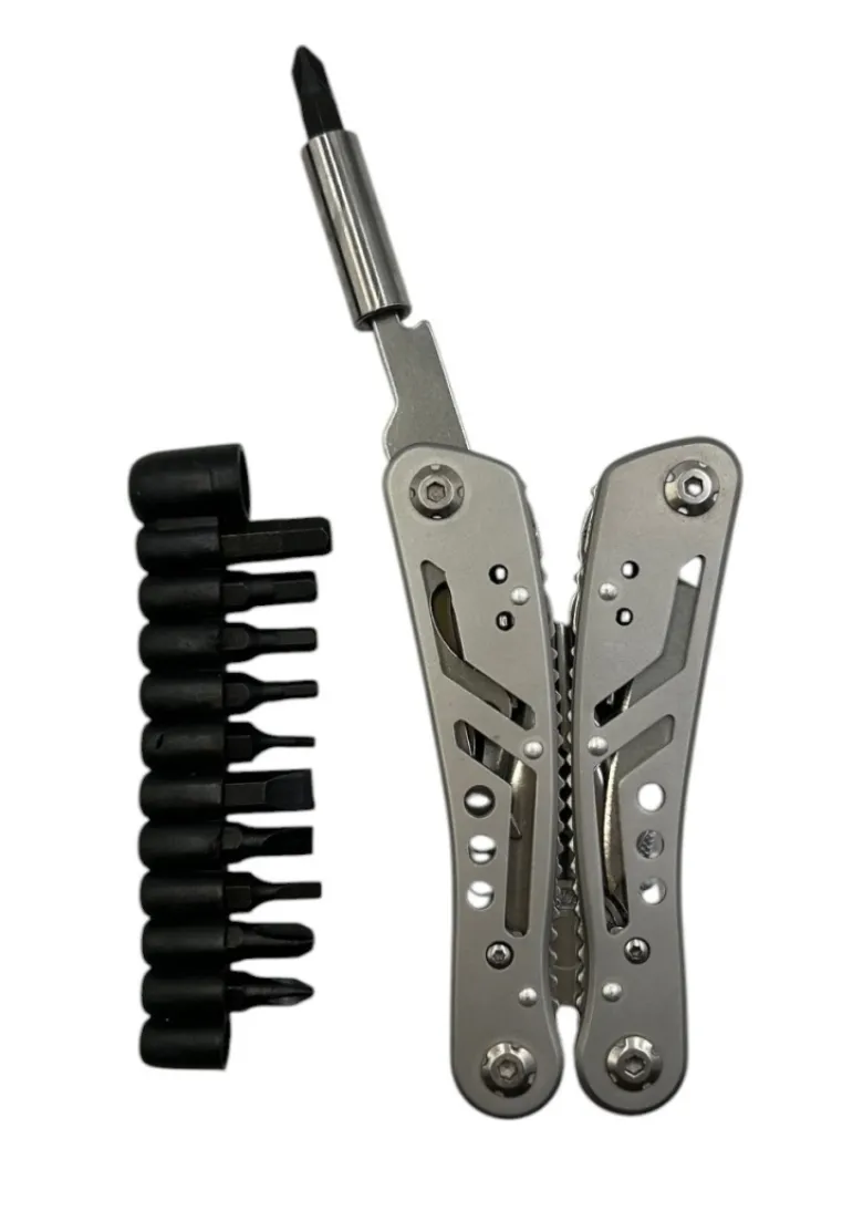 Multitool 13w1 z Grawerem - Prezent dla Męża Taty Chłopaka Teścia Syna na Święta Narzędzie Wielofunkcyjne