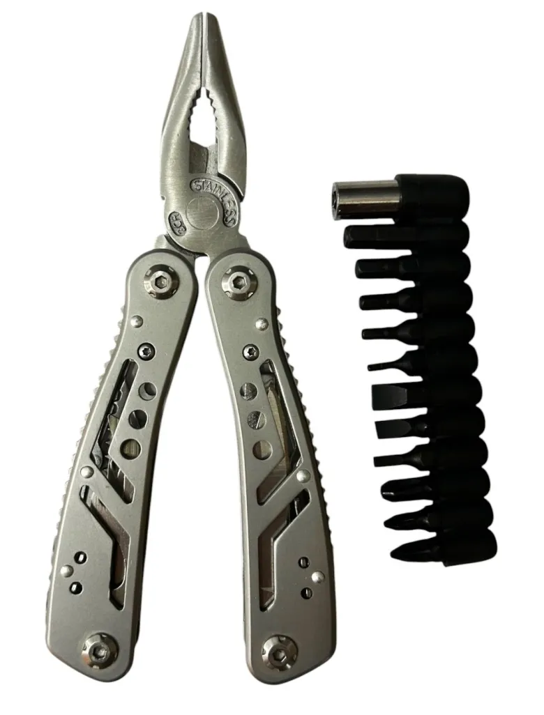 Multitool 13w1 z Grawerem - Prezent dla Męża Taty Chłopaka Teścia Syna na Święta Narzędzie Wielofunkcyjne