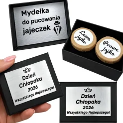 Mydełka Do Pucowania Jajeczek - Śmieszny Prezent na Dzień Chłopaka dla Kolegów z Pracy Szkoły Praca Szkoła