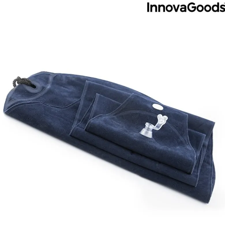 Nadmuchiwana Poduszka Podróżna z Zaczepem do Zagłówka InnovaGoods