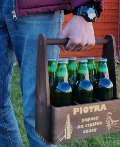 Nosidło na Piwo z Grawerem i Otwieraczem - smieszny prezent dla faceta chłopaka