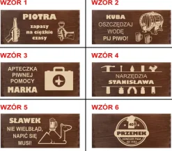 Nosidło na Piwo z Grawerem i Otwieraczem - smieszny prezent dla faceta chłopaka