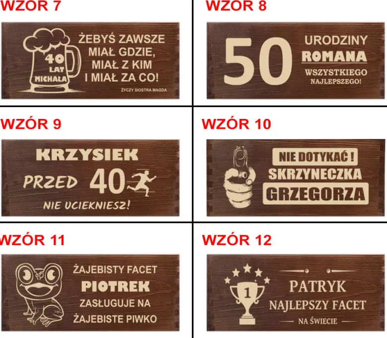 Nosidło na Piwo z Grawerem i Otwieraczem - smieszny prezent dla faceta chłopaka
