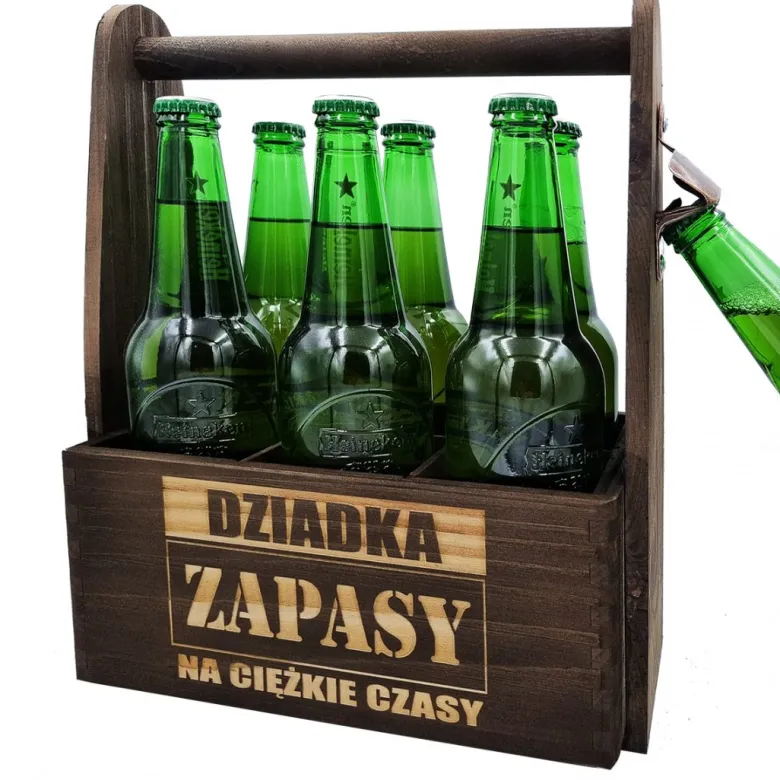 Nosidło na Piwo z grawerem - prezent na Dzień Dziadka
