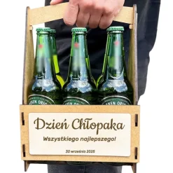 Nosidło na Piwo z Grawerem - Prezent na Dzień Chłopaka dla kolegi z pracy