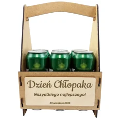 Nosidło na Piwo z Grawerem - Prezent na Dzień Chłopaka dla kolegi z pracy
