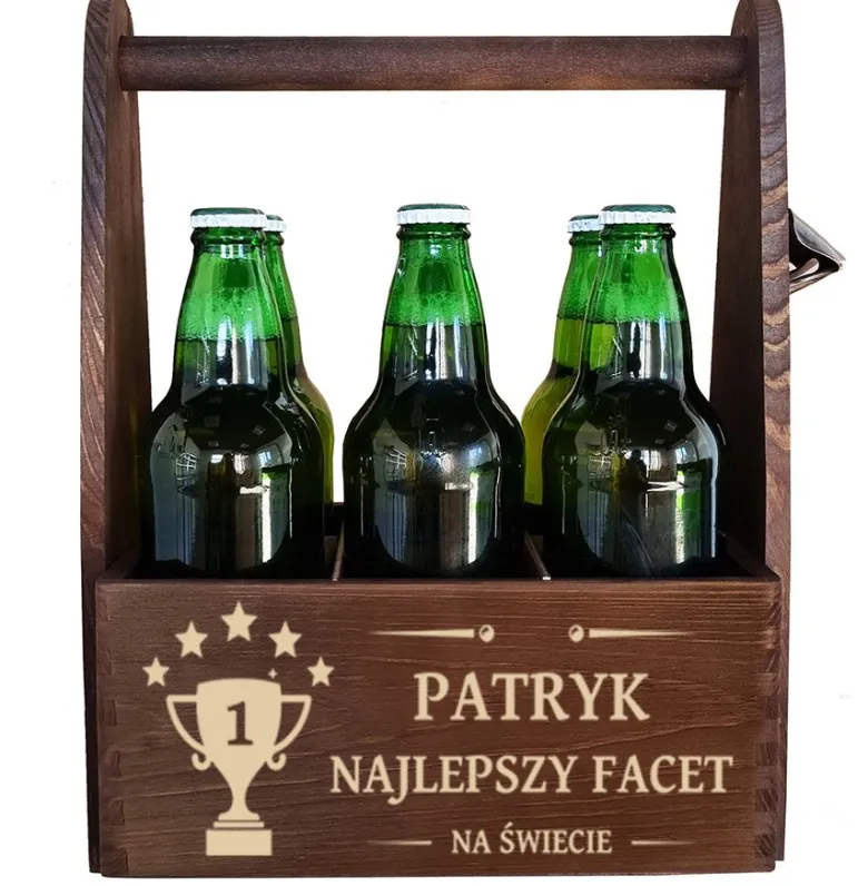 Nosidło na Piwo z grawerem - prezent na Dzień Chłopaka