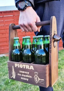 Nosidło na Piwo z grawerem - prezent na Dzień Chłopaka