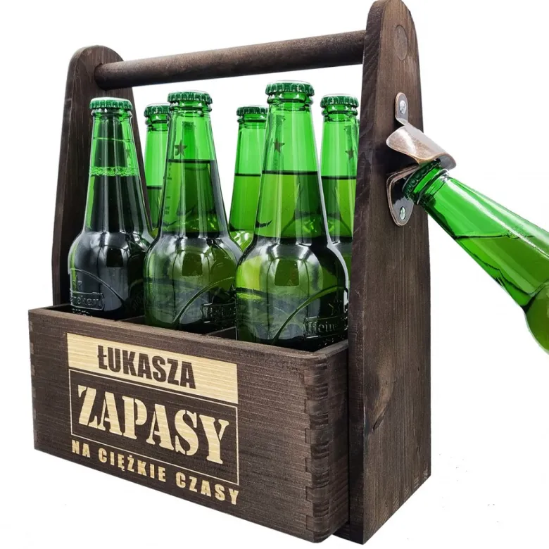 Nosidło na Piwo z grawerem - prezent dla chłopaka męża na święta