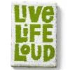 Notes z cekinami LIVE LIFE LOUD