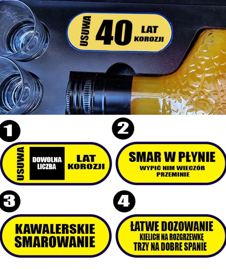 Odrdzewiacz (zestaw) Imprezowy