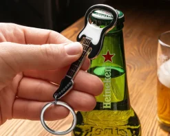 Otwieracz gitara elektryczna z magnesem - CZARNY