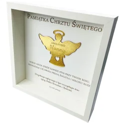 Pamiątka Chrztu Świętego - prezent na chrzest dla chłopca dziewczynki