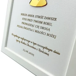 Pamiątka Chrztu Świętego - prezent na chrzest dla chłopca dziewczynki
