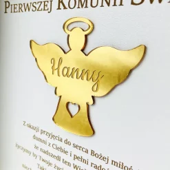 Pamiątka Pierwszej Komunii Świętej - prezent na Pierwszą Komunię Świętą dla chłopca dziewczynki