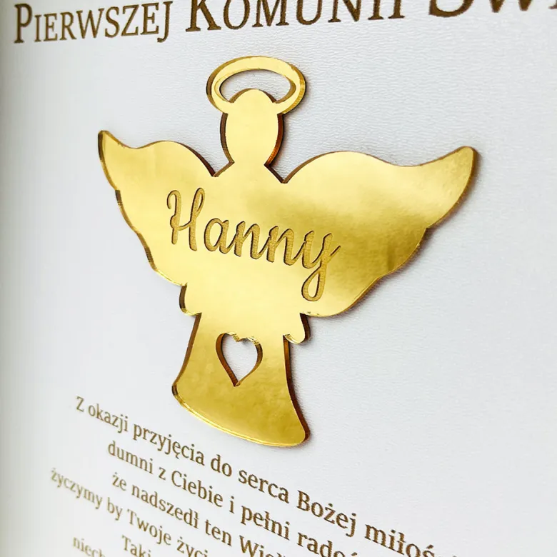 Pamiątka Pierwszej Komunii Świętej - prezent na Pierwszą Komunię Świętą dla chłopca dziewczynki