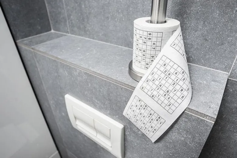Papier toaletowy sudoku