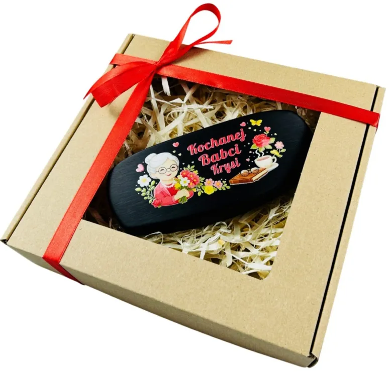 Personalizowane Etui na Okulary dla Babci - Prezent na Dzień Babci i Dziadka