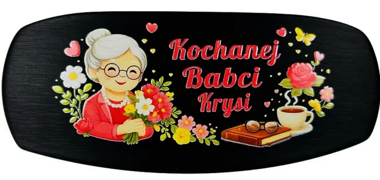 Personalizowane Etui na Okulary dla Babci - Prezent na Dzień Babci i Dziadka