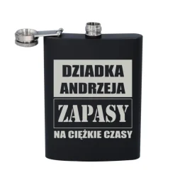 Piersiówka z Grawerem - prezent dla Dziadka na Dzień Dziadka