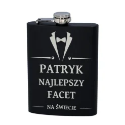 Piersiówka z Grawerem - prezent na urodziny dla faceta