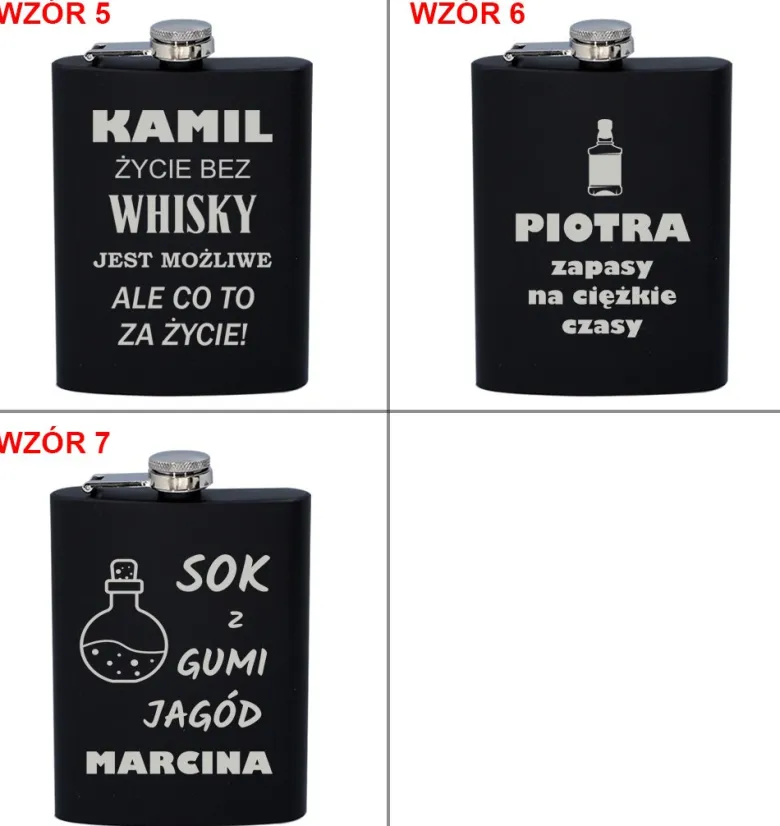 Piersiówka z Grawerem - prezent dla faceta na Dzień Chłopaka