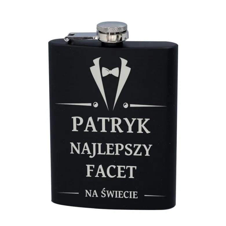 Piersiówka z Grawerem - prezent dla faceta na Dzień Chłopaka