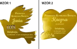 Podziękowanie dla Gości Komunia Magnes - Podziękowania dla Gości
