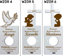 Podziękowanie dla Gości Komunia - Podziękowania Upominek dla Gości