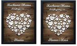 Podziękowanie dla mamy 30x40 cm - prezent na Dzień Matki