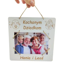 Ramka na zdjęcia - prezent dla babci i dziadka