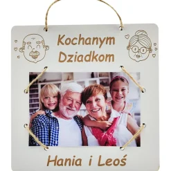 Ramka na zdjęcia - prezent dla babci i dziadka