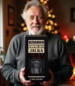 Skrzynka na alkohol dla Dziadka - prezent na Dzień Babci i Dziadka Urodziny Święta