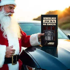 Skrzynka na alkohol - prezent na Święta dla faceta taty dziadka mężczyzny brata
